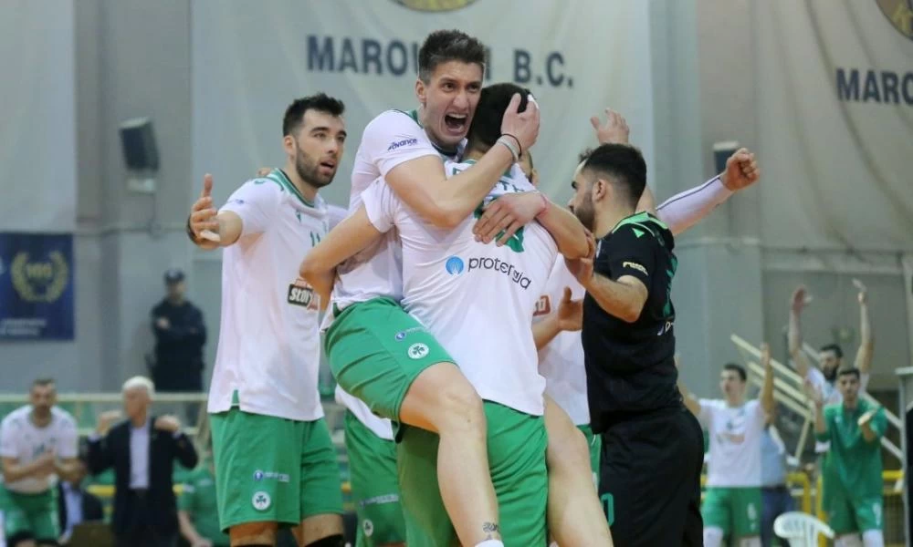 Βόλεϊ: Ιστορικός θρίαμβος του Παναθηναϊκού επί του Ολυμπιακού